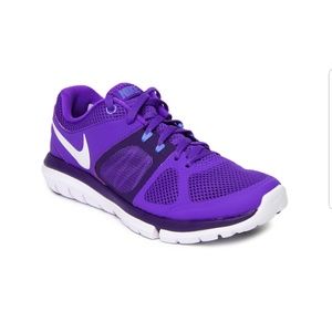 Nike Flex Fitsole Purple Shoes